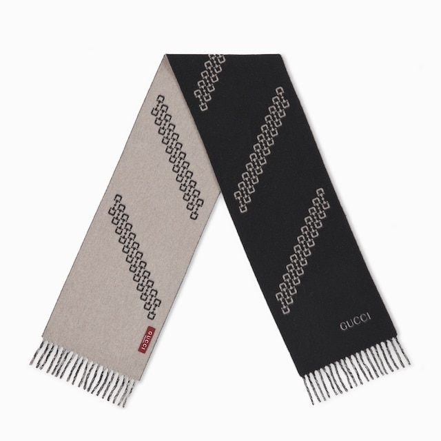 ผ้าพันคอ Cashmere jacquard scarf