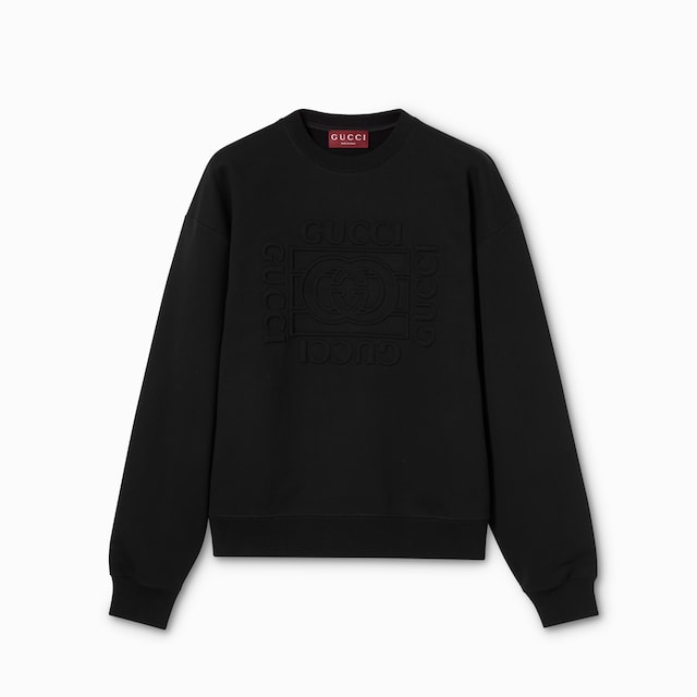 ブラッシュドコットンジャージー スウェットシャツ