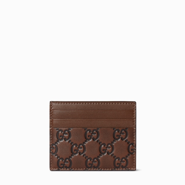 GG Emblem card case