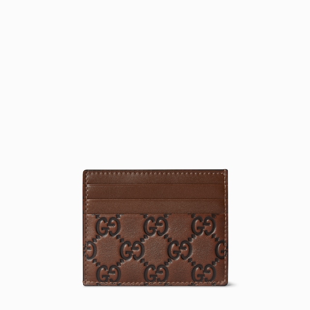 GG Emblem card case
