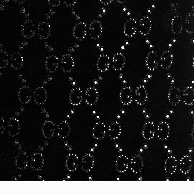 GG crystal embroidered leggings