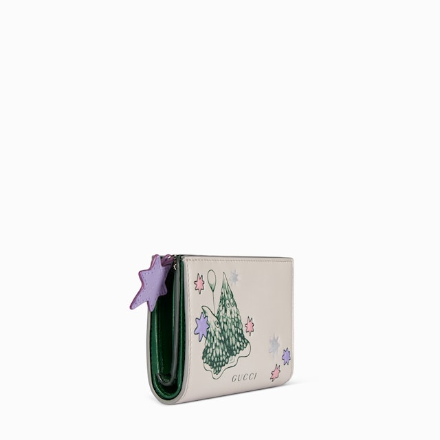 Yuko Higuchi bi-color small wallet