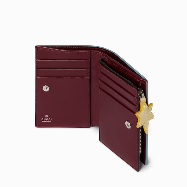 Yuko Higuchi bi-color small wallet