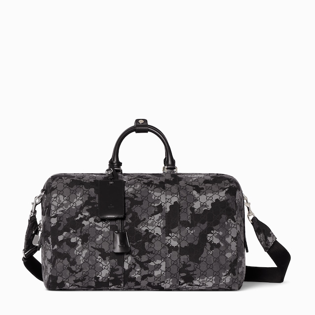 GG canvas large duffle bag