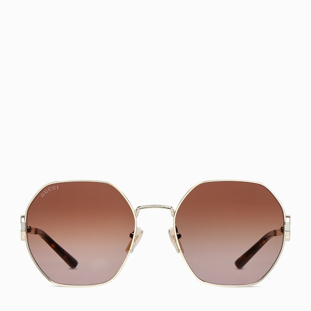 Oval frame sunglasses