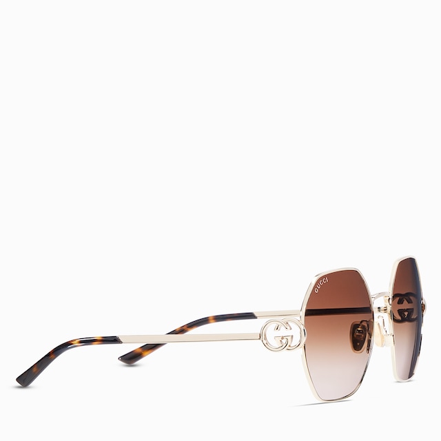 Oval frame sunglasses
