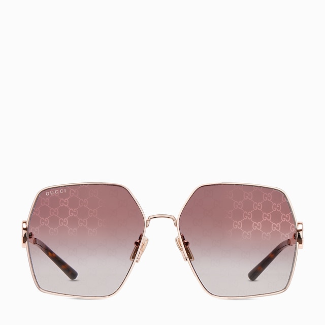 Oval frame sunglasses