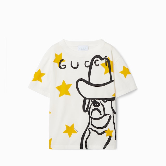 Children's cotton T-shirt with print