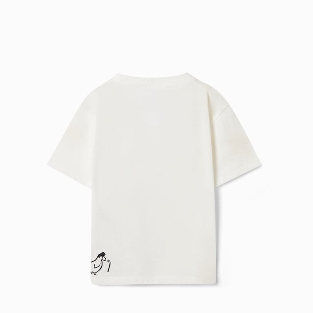 Children's cotton T-shirt with print