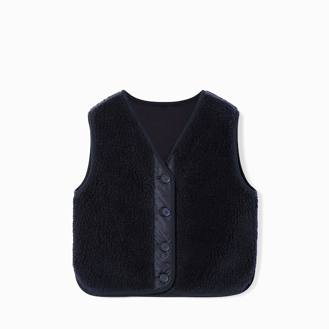 Children's GG fuzzy fabric vest