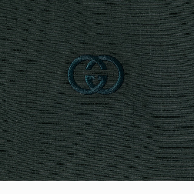 Reversible cotton ripstop zip jacket