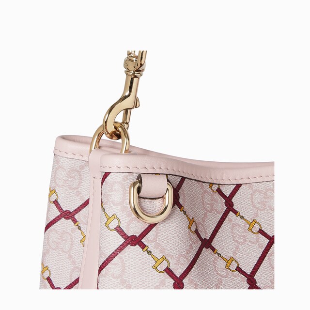 GG Emblem small bucket bag - image 5
