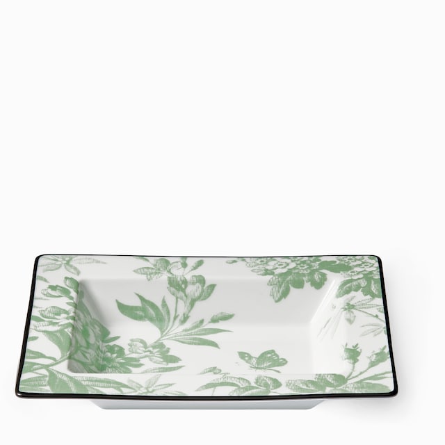 Portaoggetti con stampa Herbarium misura piccola