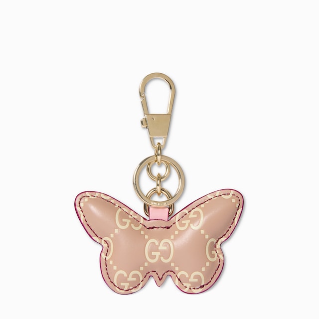 Butterfly-shaped keychain