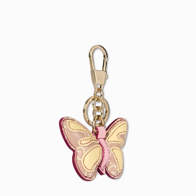 Butterfly-shaped keychain