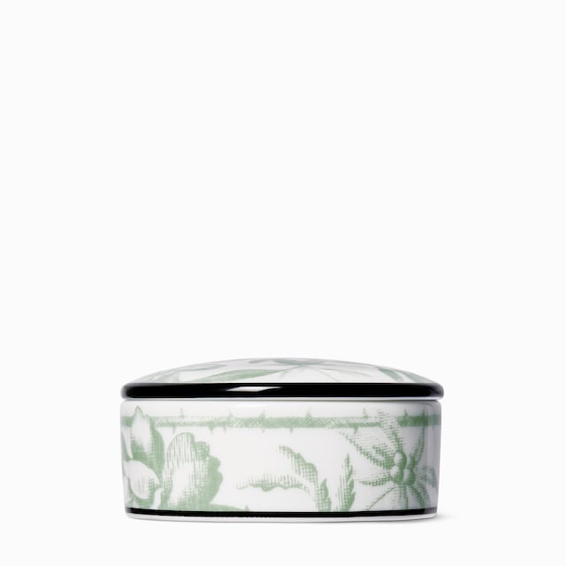 Cofanetto portagioie con stampa Herbarium misura piccola