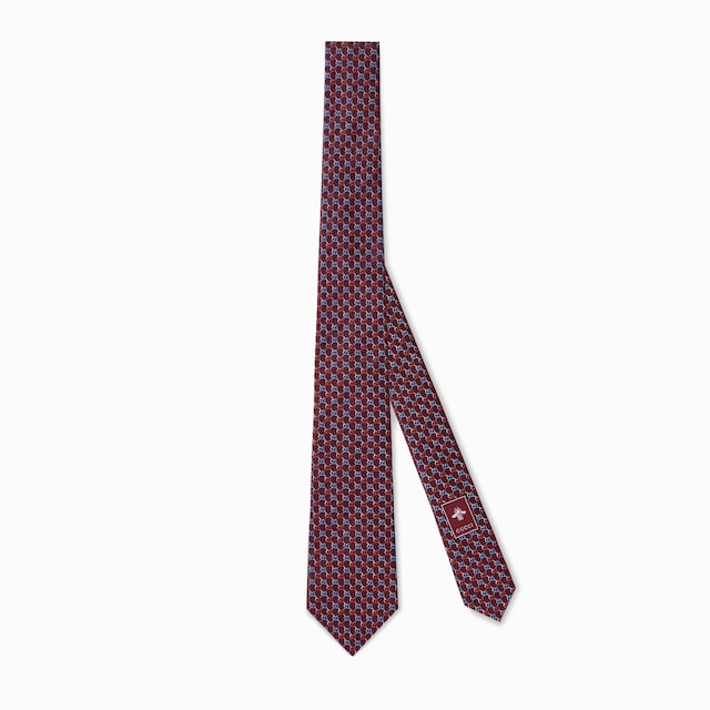 Cravate en jacquard de soie GG