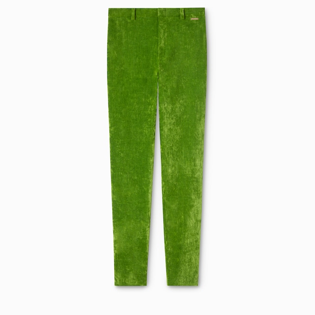 Stretch velvet leggings