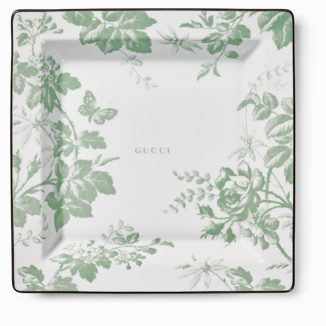 Portaoggetti con stampa Herbarium misura grande