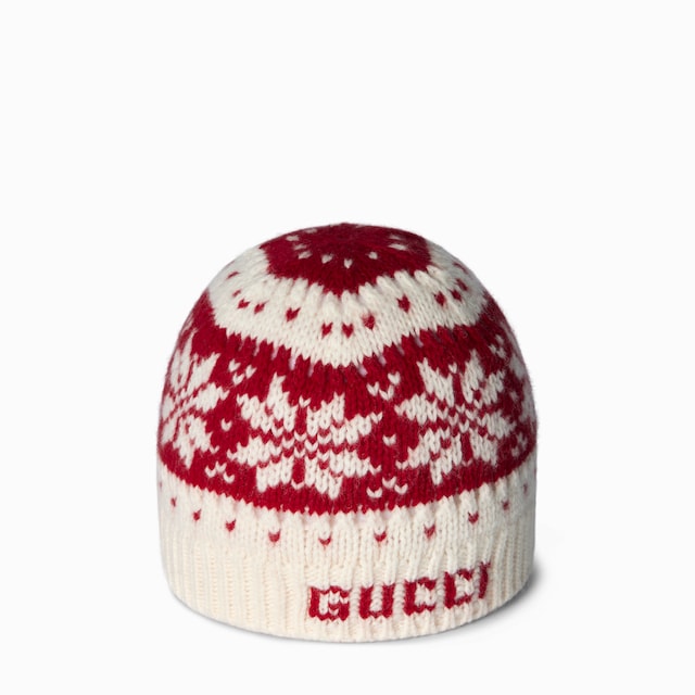 Baby hat with Gucci logo