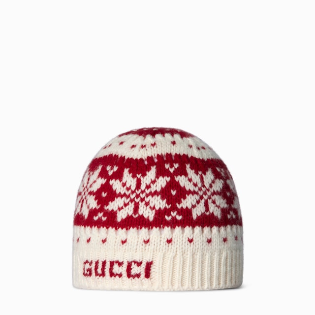 Baby hat with Gucci logo