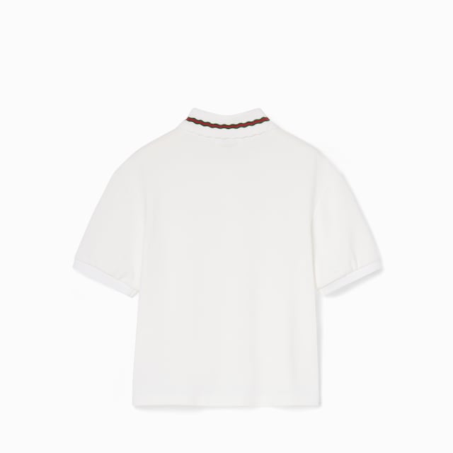 Children's cotton polo shirt