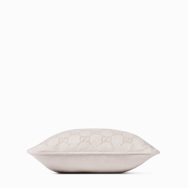 وسادة من جاكارد الصوف والكشمير بنقش GG