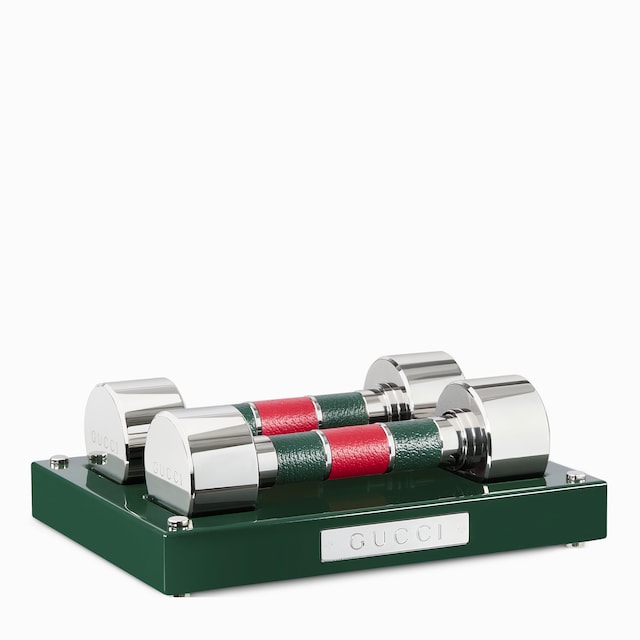 Set di manubri con base