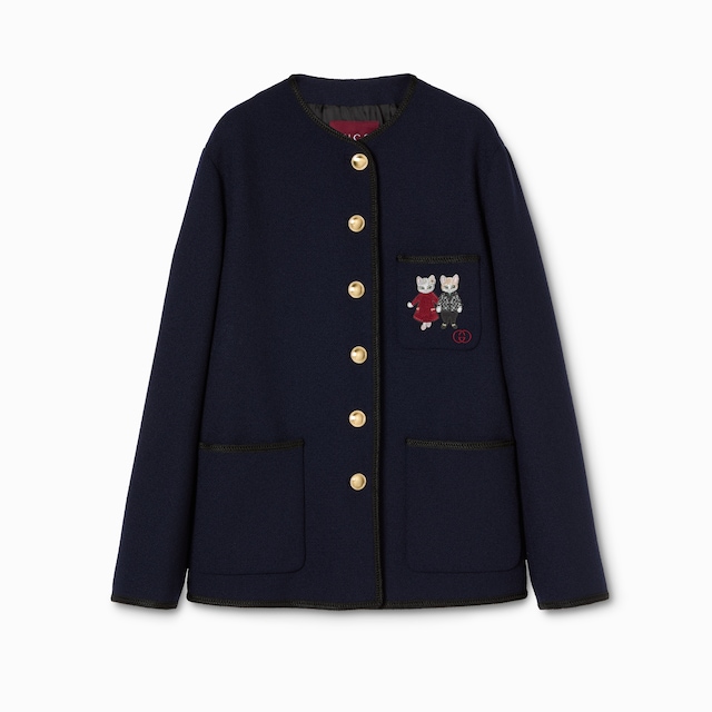 日本限定 ヒグチユウコ ツイード ジャケット 