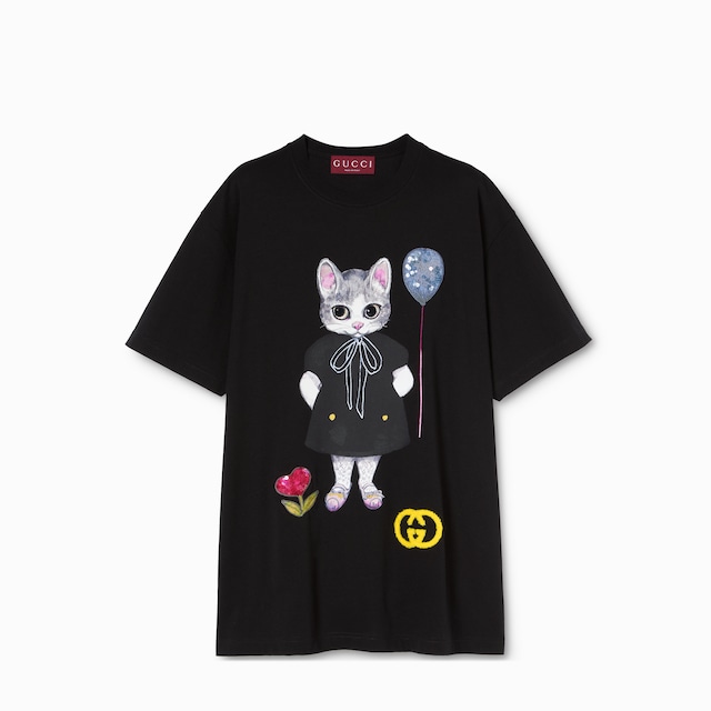 Yuko Higuchi cotton jersey T-shirt