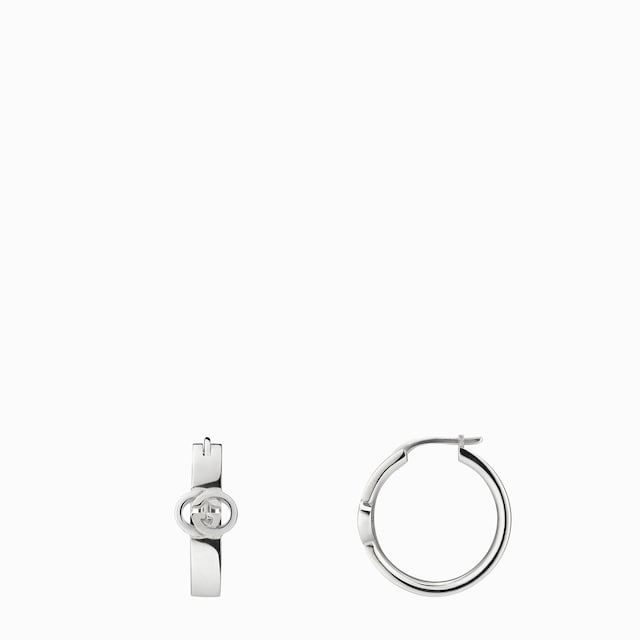 Gucci Interlocking hoop earrings