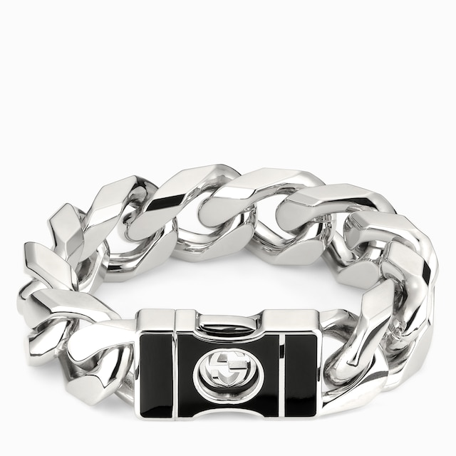 Gucci Interlocking chain bracelet with buckle
