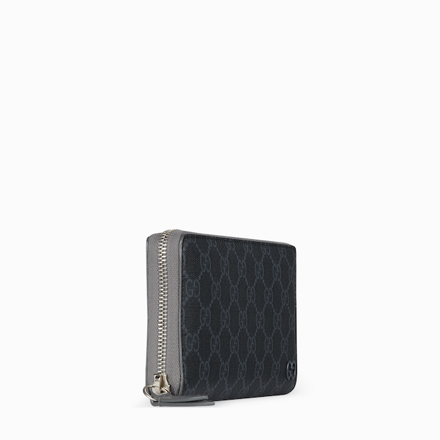 GG ジップアラウンドウォレット グレー インテリア