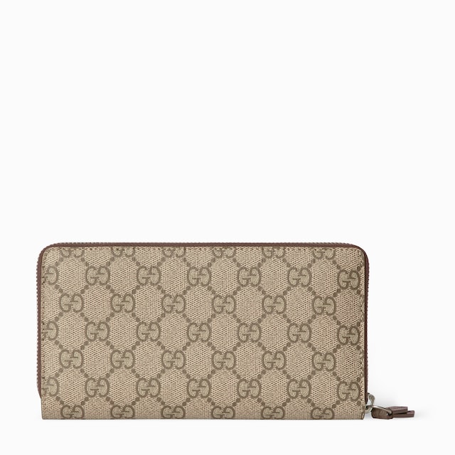 GG ジップアラウンドウォレット ブラウン インテリア