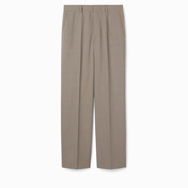 Hose aus Woll-Mouliné