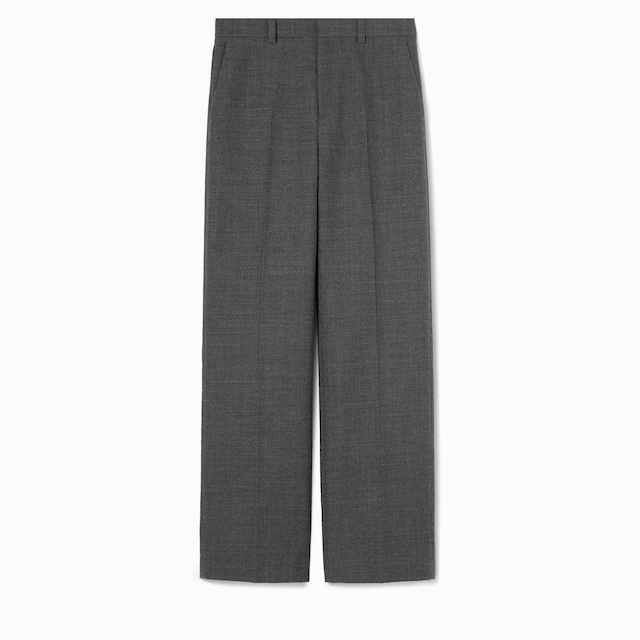 Wool crêpe pants
