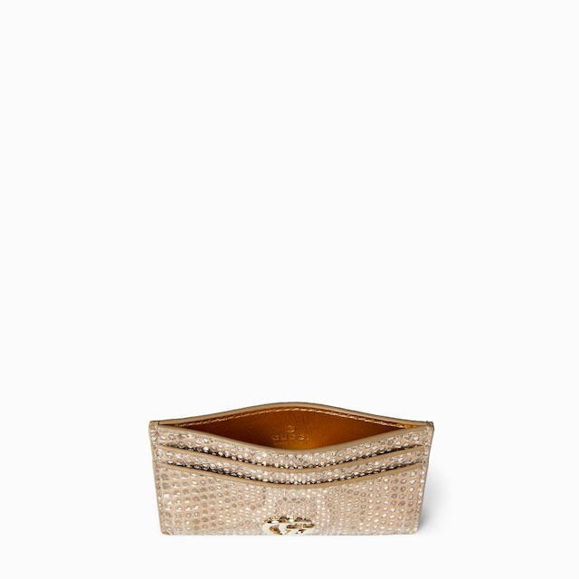 GG Marmont python card case