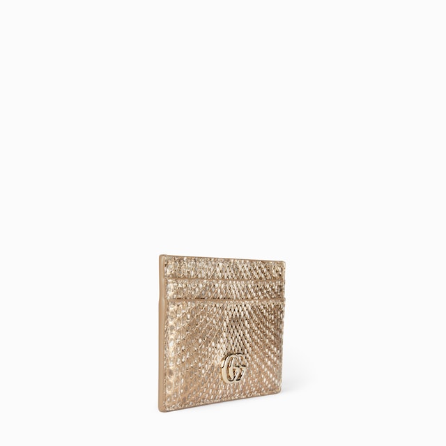 GG Marmont python card case