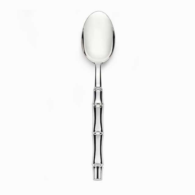 Spoons with bamboo motif, set of two