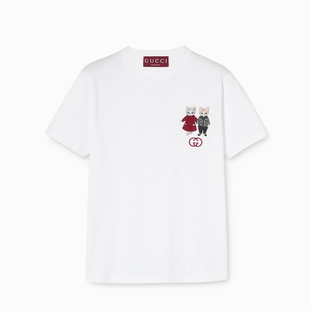 Yuko Higuchi cottn jersey T-shirt