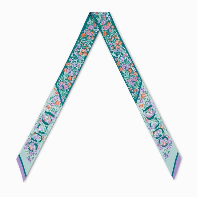 饰印花斜纹桑蚕丝丝带