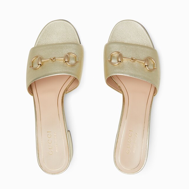 Women's slide sandal with Horsebit - image 3