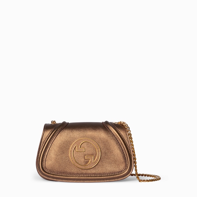 Sac à épaule Gucci Blondie avec cristaux petit format