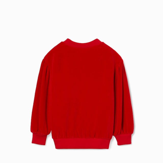 Children's chenille sweatshirt