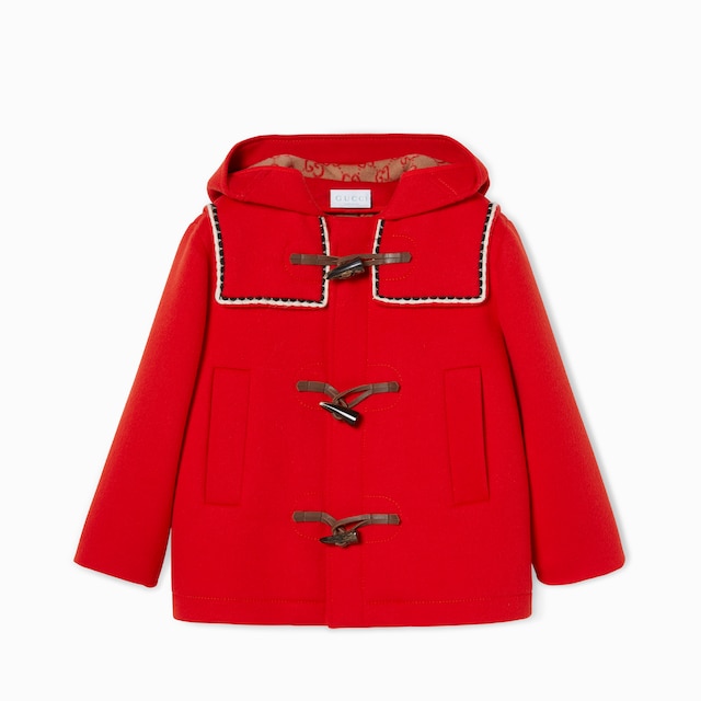Children's double wool coat