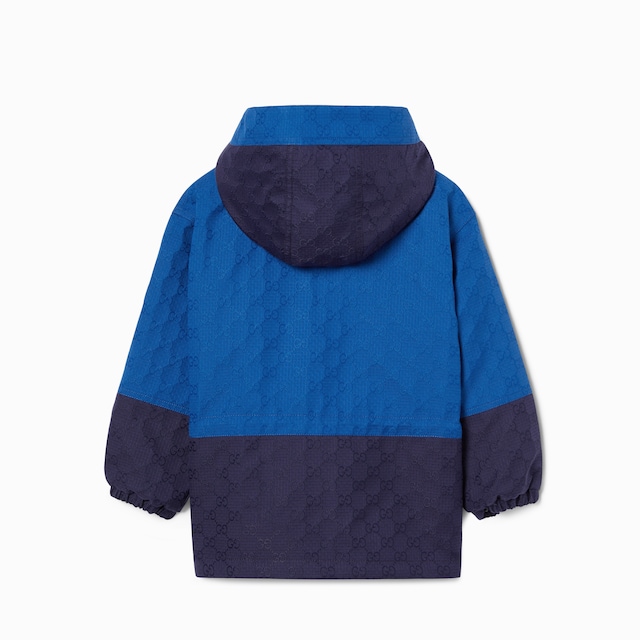 Children's GG cotton ripstop coat