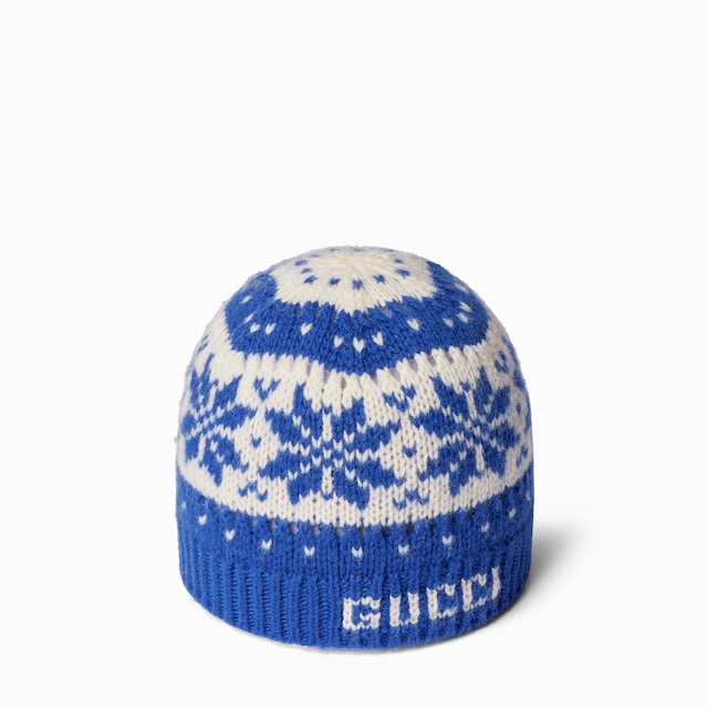 Baby hat with Gucci logo