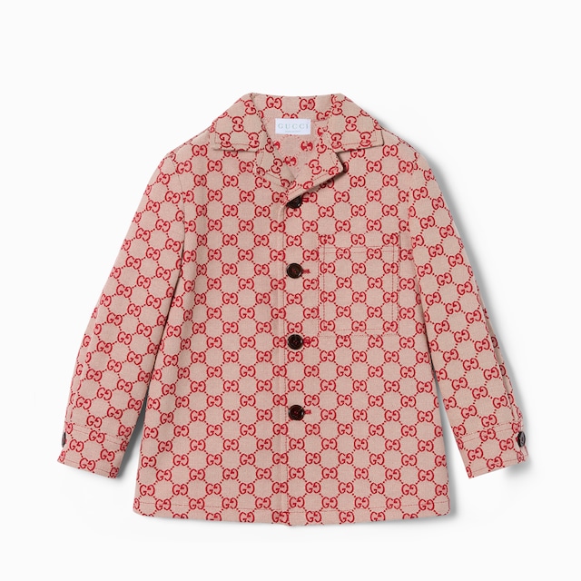 Children's GG canvas jacket