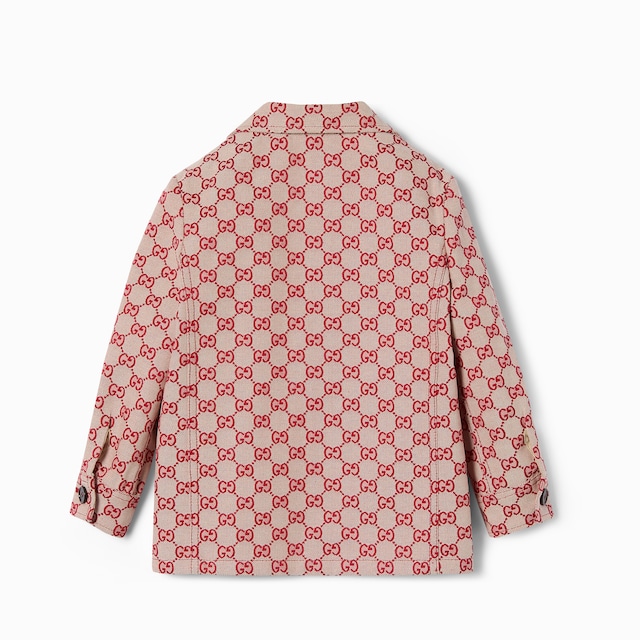 Children's GG canvas jacket