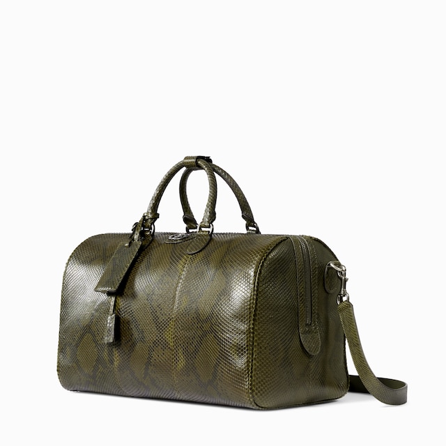 Maxi-Reisetasche aus Pythonleder